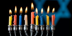Chanukah candles