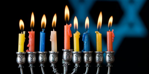 Chanukah candles